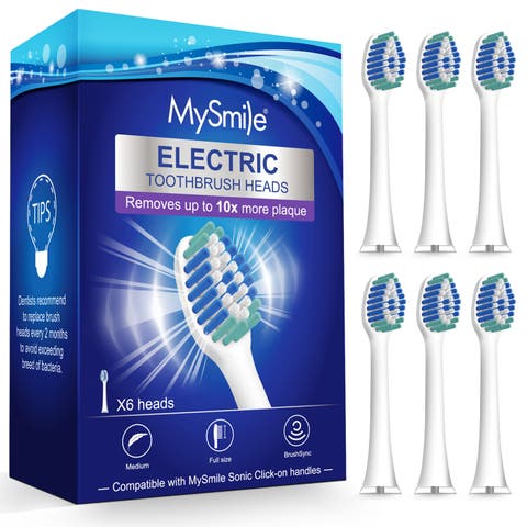 UC605 Elite Sonic Toothbrush Replacement Heads (6 Heads)