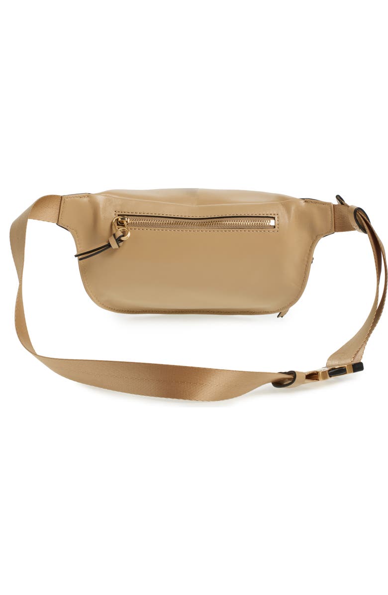 rag & bone Mini Commuter Leather Belt Bag, Alternate, color,