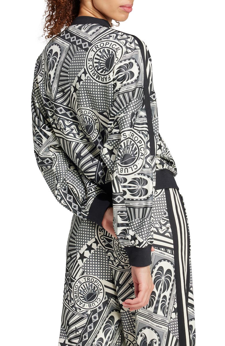 adidas x FARM Rio Oasis Night Track Jacket, Alternate, color, 