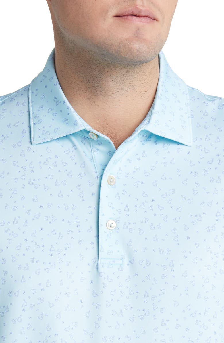 Peter Millar Worth a Shot Performance Jersey Polo, Alternate, color, 