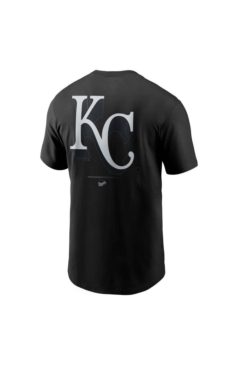 Nike Men's Nike Black Kansas City Royals Lights Out Bar Loading T-Shirt, Alternate, color, Black