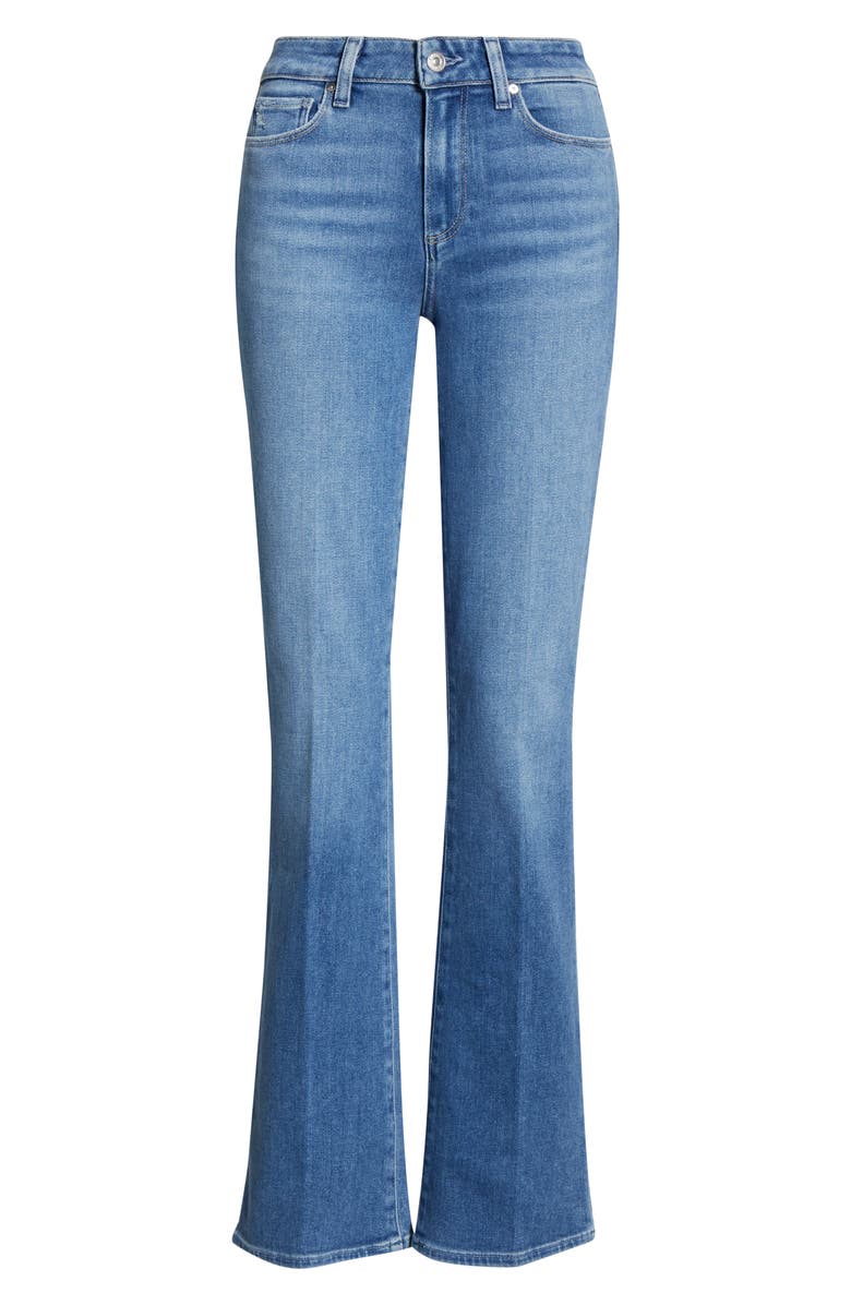 PAIGE Manhattan Bootcut Jeans, Alternate, color, Vino Vibes