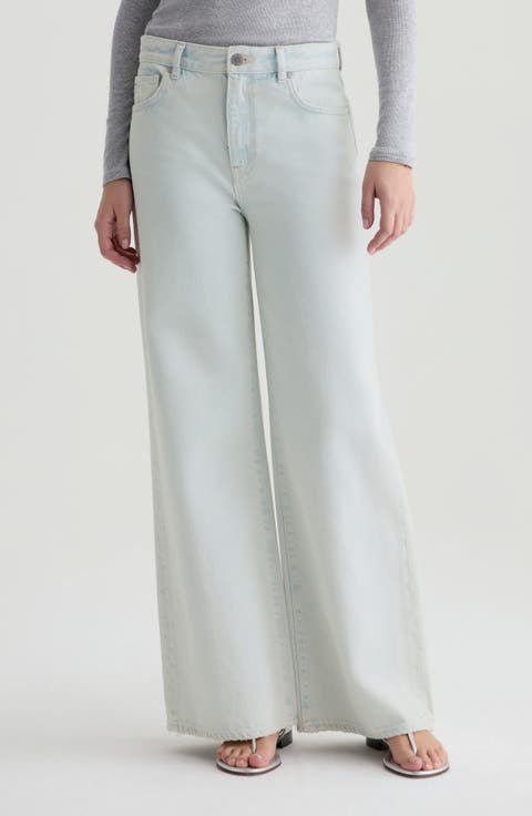 Saige Wide Leg Jeans (Luminance)