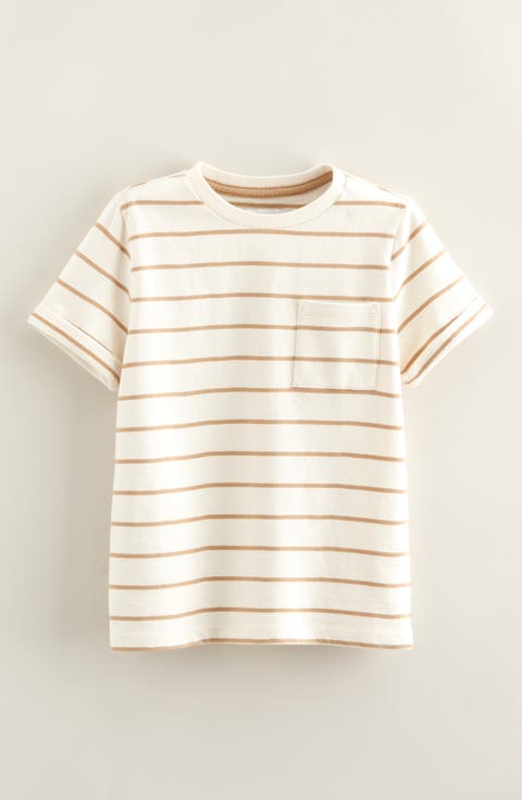 Kids' Stripe Pocket T-Shirt (Big Kid)