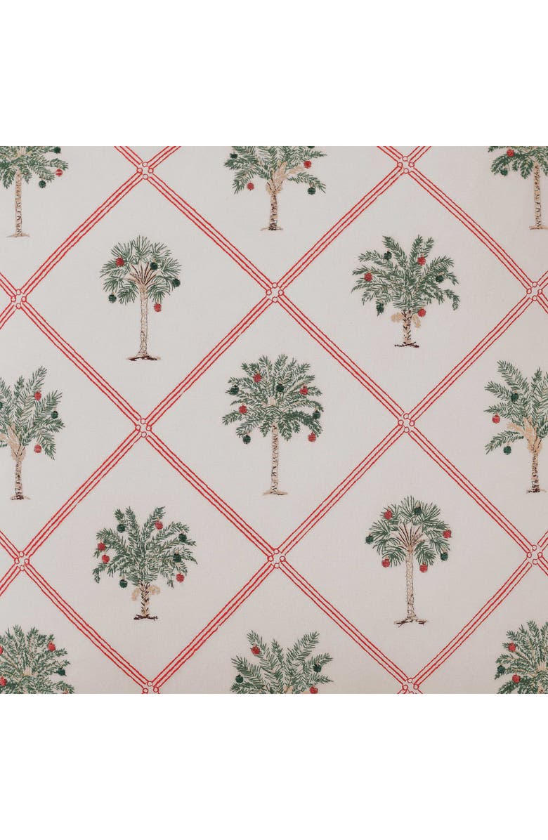 Tommy Bahama Palm Tree Trellis Decorative Accent Pillow, Alternate, color, 