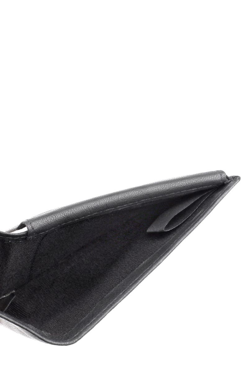 BUXTON Credit Card RFID Billfold Wallet, Alternate, color, Black