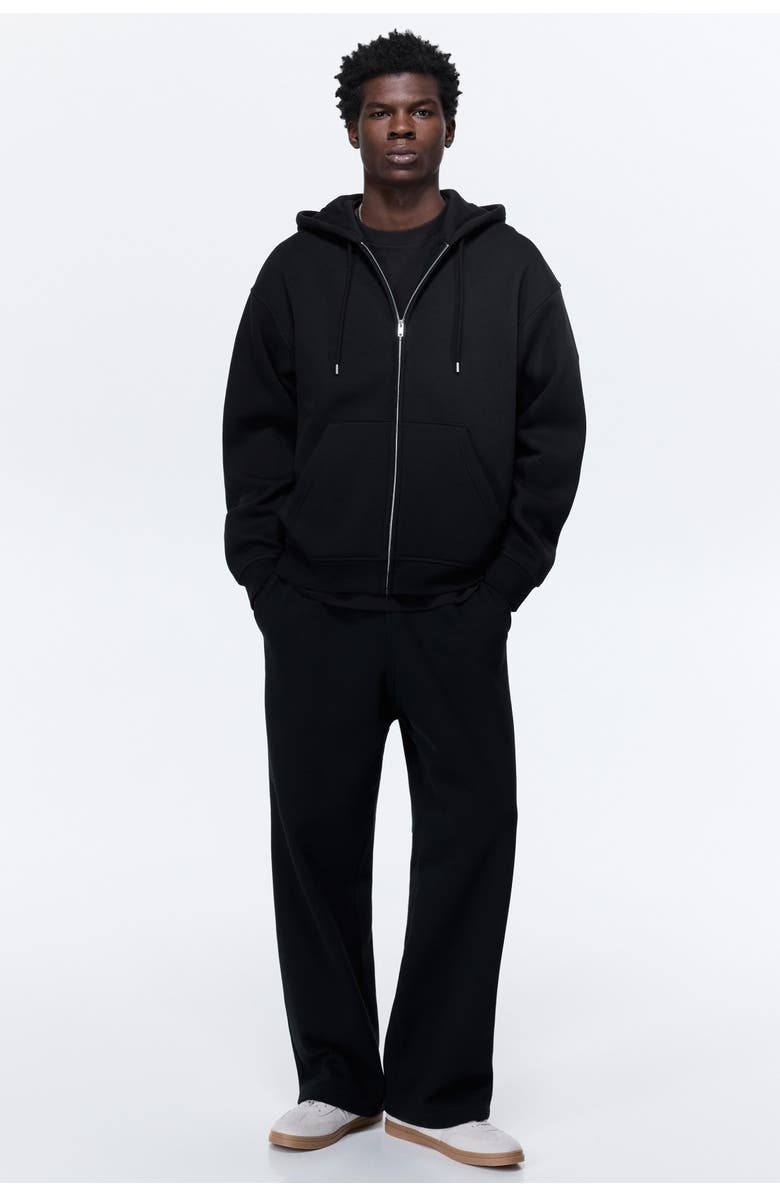 H&M Loose Fit Sweatpants, Main, color, Black