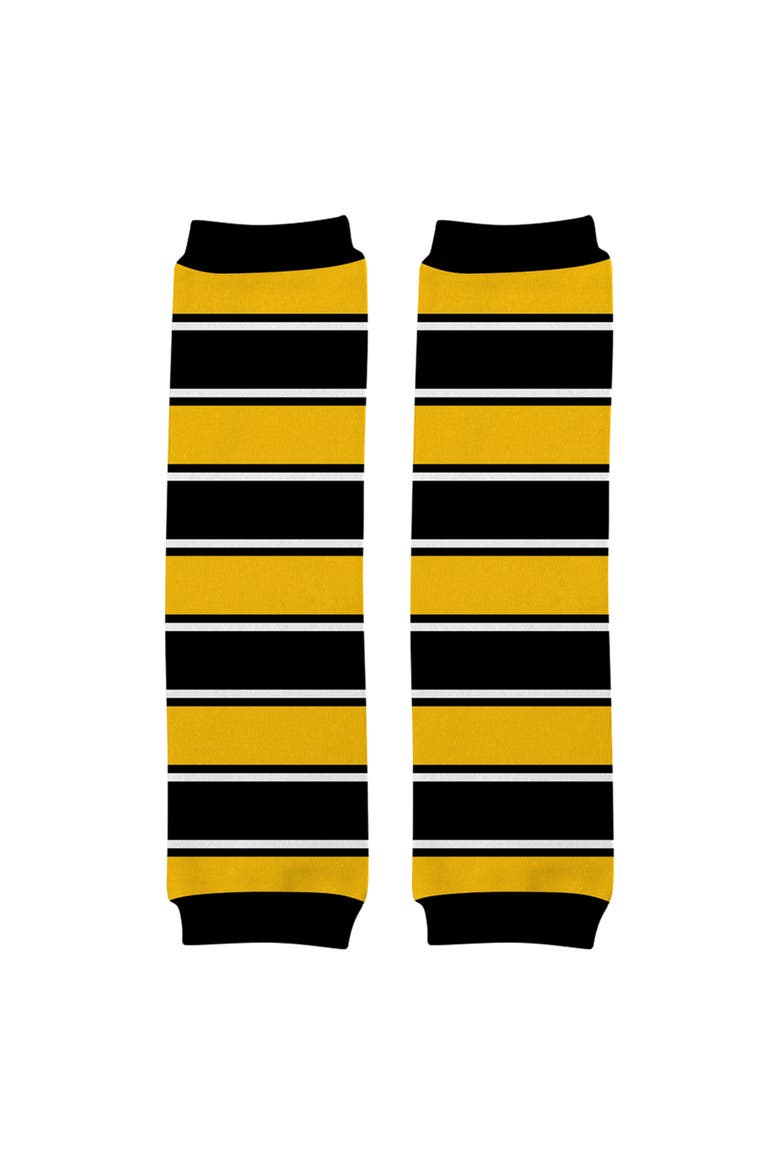 Pittsburgh Steelers Baby Leg Warmers, Alternate, color, Black
