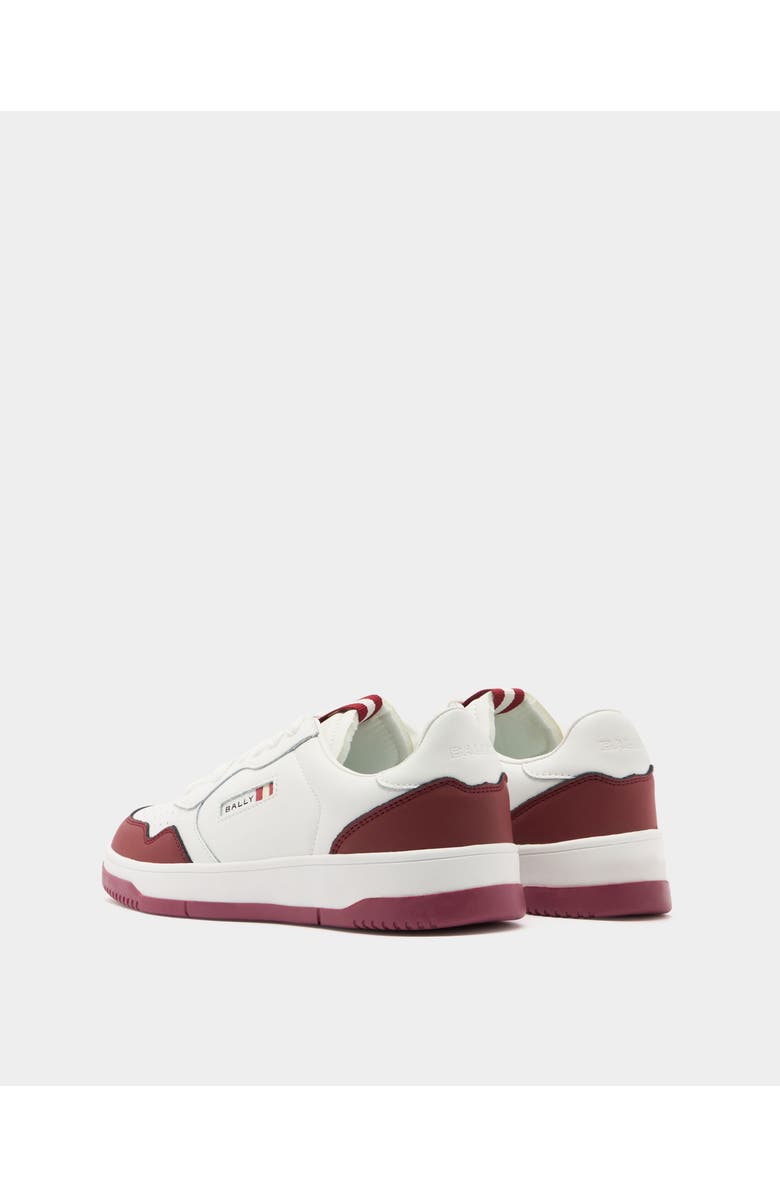 Bally Jasper Sneaker in Calf Leather, Alternate, color, Red