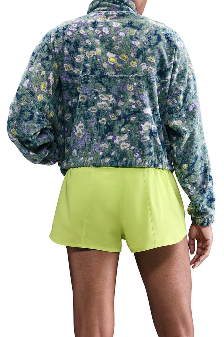 One Half Zip Polar Jacket, Alternate, color, BLUE VOID/ SPACE PURPLE