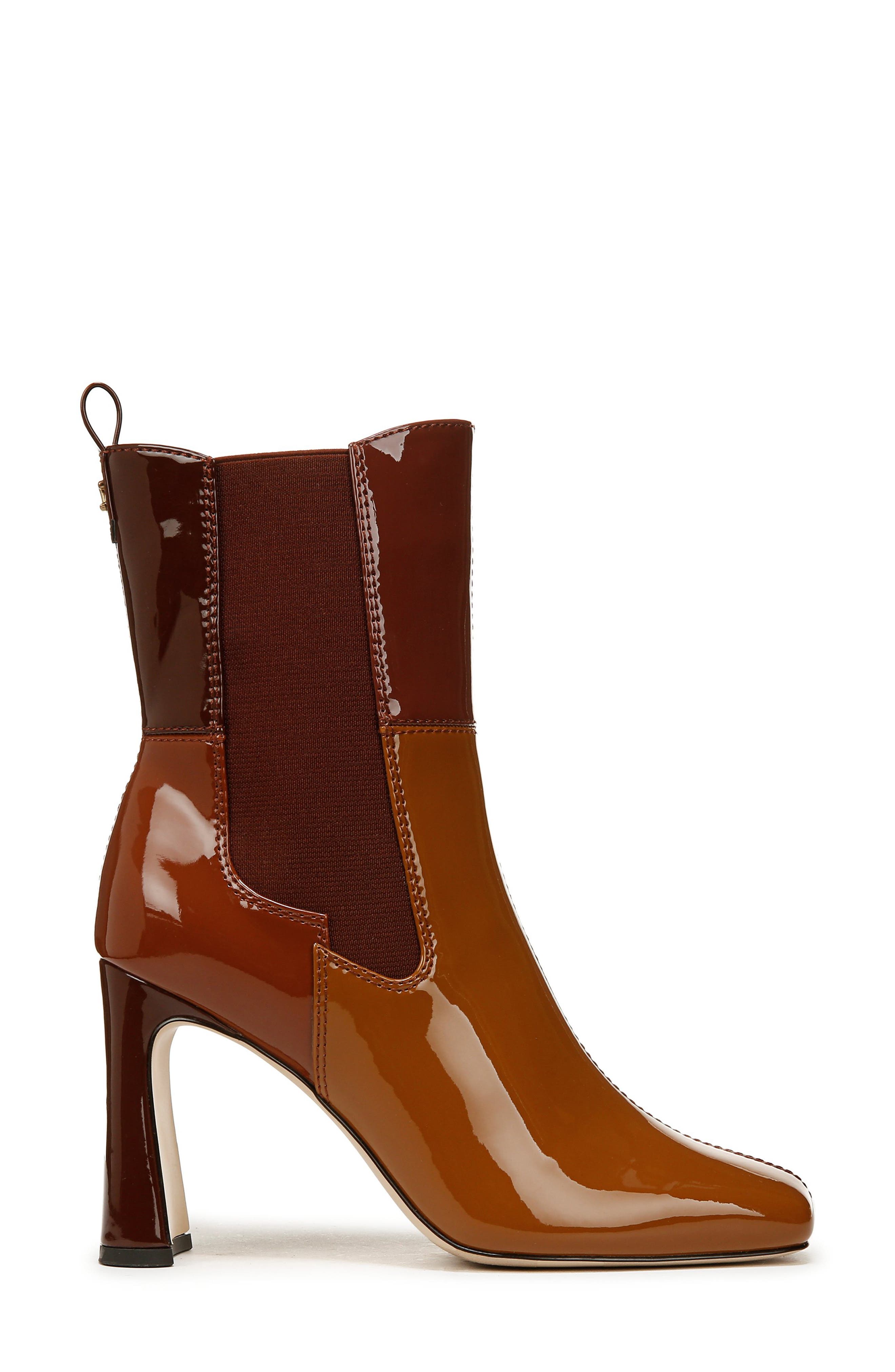 Circus NY by Sam Edelman Elle Bootie, Alternate, color, Spiced Cognac/ Rich Cognac