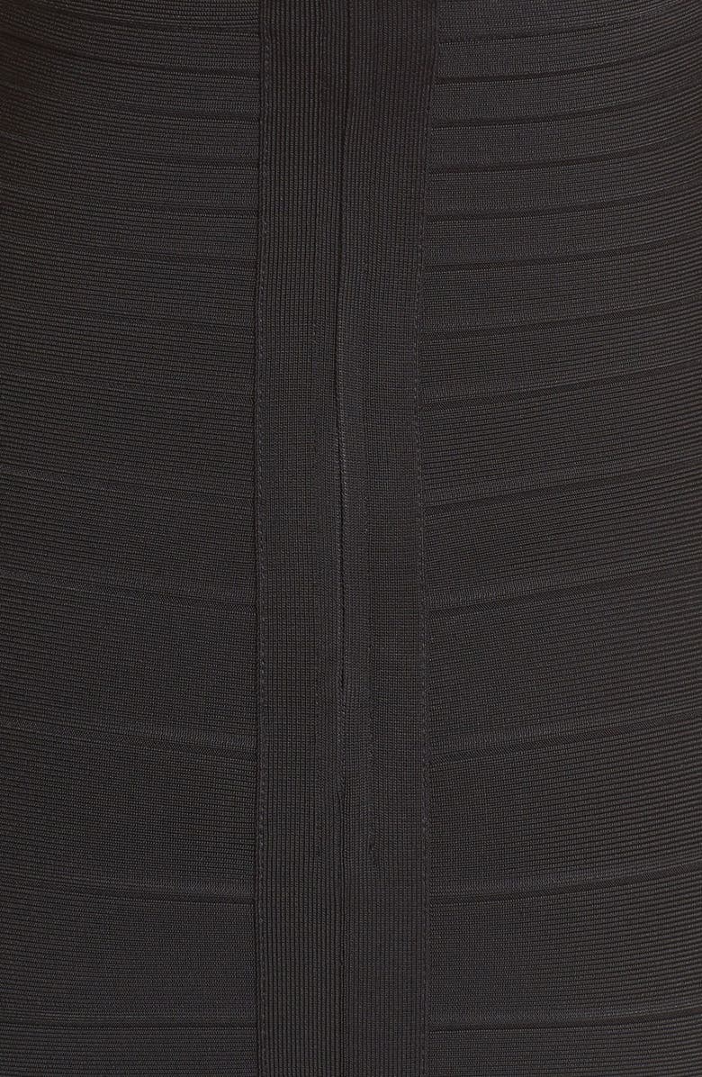 Herve Leger Bandage Mermaid Gown, Alternate, color, 