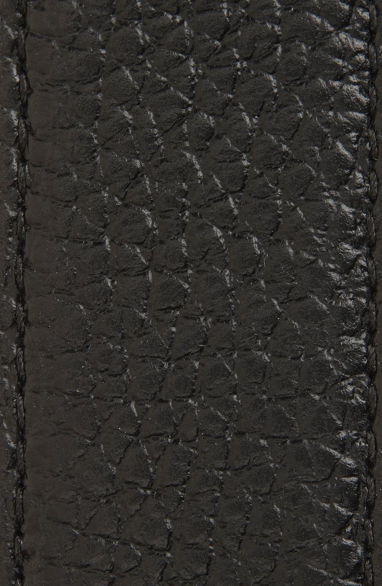 FERRAGAMO Double Gancio Reversible Leather Belt, Alternate, color, Nero Hickory