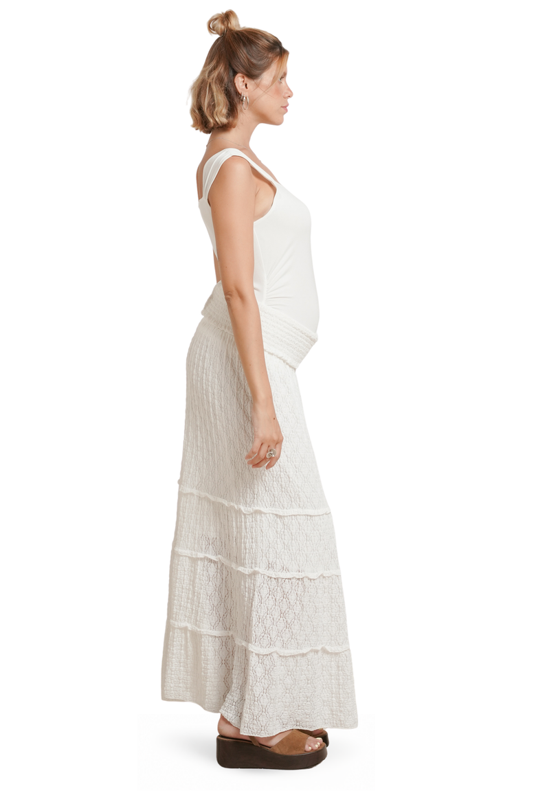 Florence Skirt, Alternate, color, White Lace