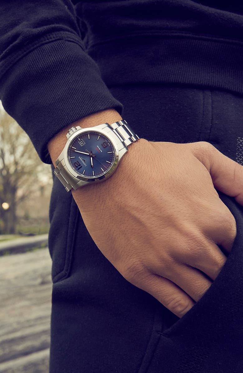 Longines Conquest VHP Bracelet Watch, 43mm, Alternate, color, 