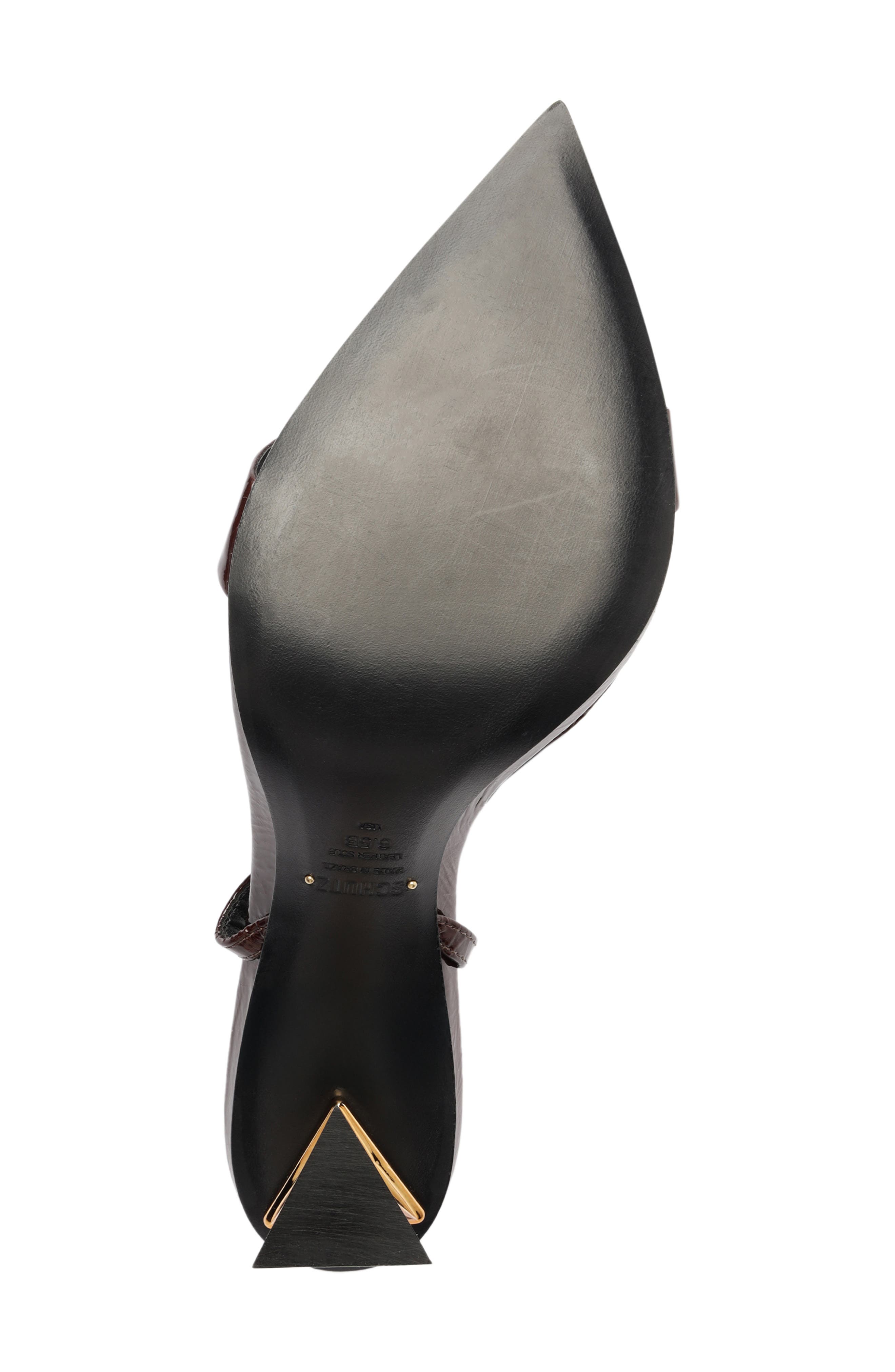 Schutz Elisha Ankle Strap Sandal, Alternate, color, Maplewood