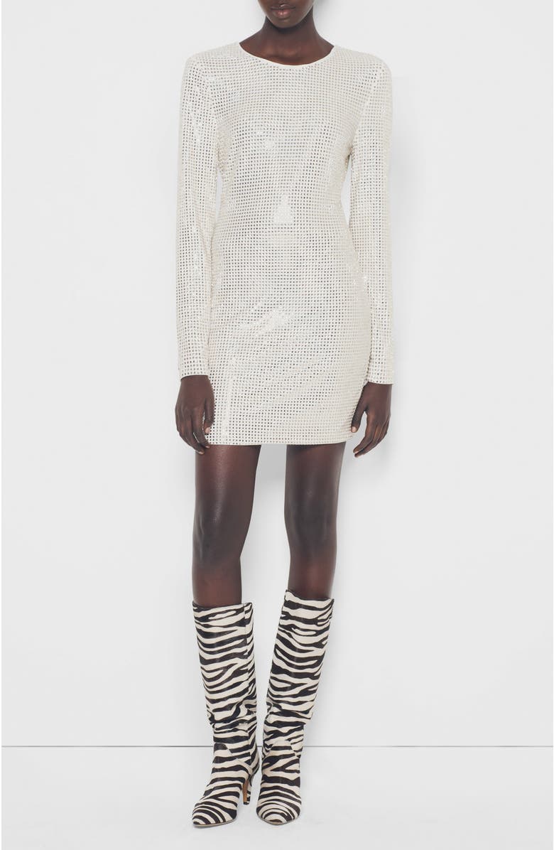 AS by DF Champagne Dress, Main, color, Winter White