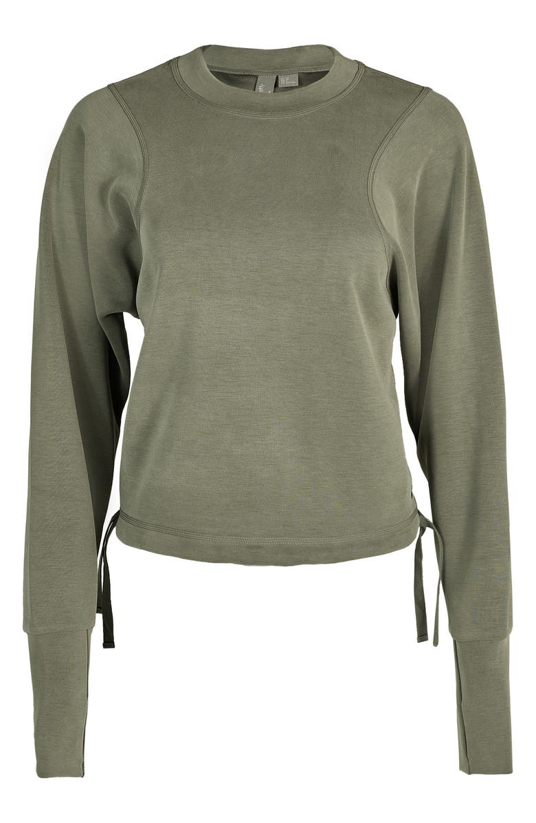 Sweaty Betty Sand Wash Crewneck Crop Sweatshirt, Alternate, color,