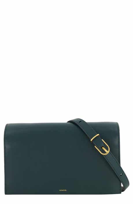 Leather Crossbody Wallet