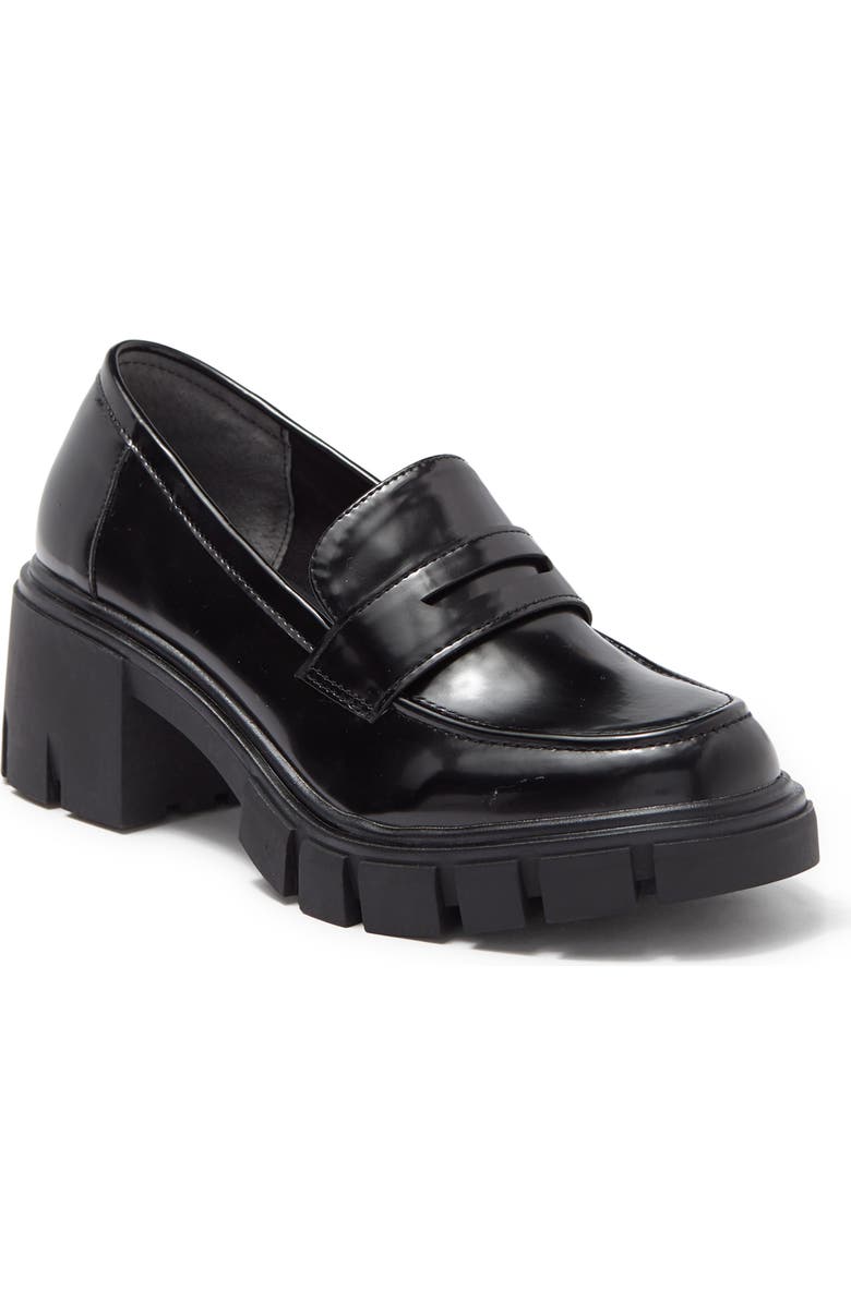 Me Too Blaze Lug Sole Penny Loafer, Main, color,