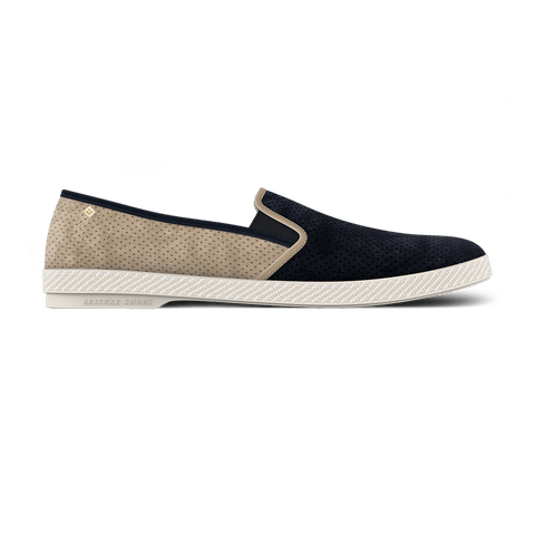 Classic Match Suede Slip-On Loafer