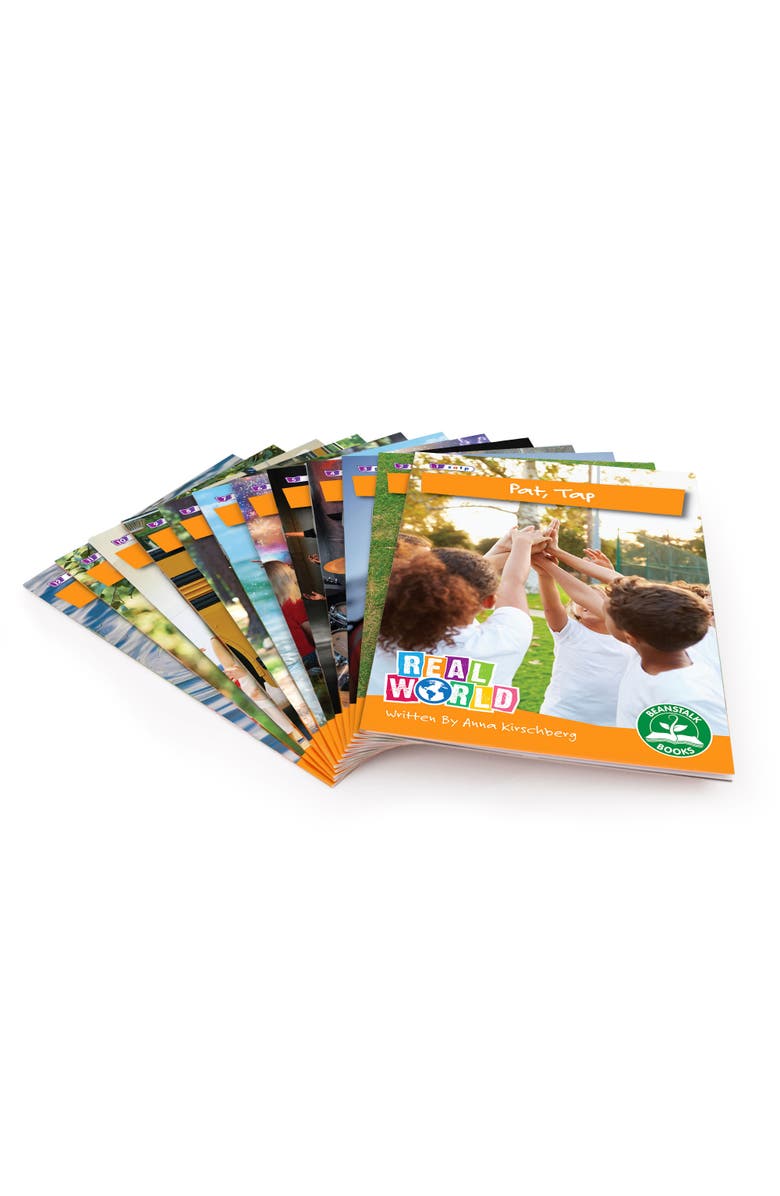 Junior Learning Real World Phase 2 Hilo Decodable Books, 6 Set, Alternate, color, Multicolored