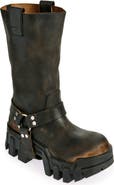 Balenciaga Bulldozer Harness Boot (Men) | Nordstrom