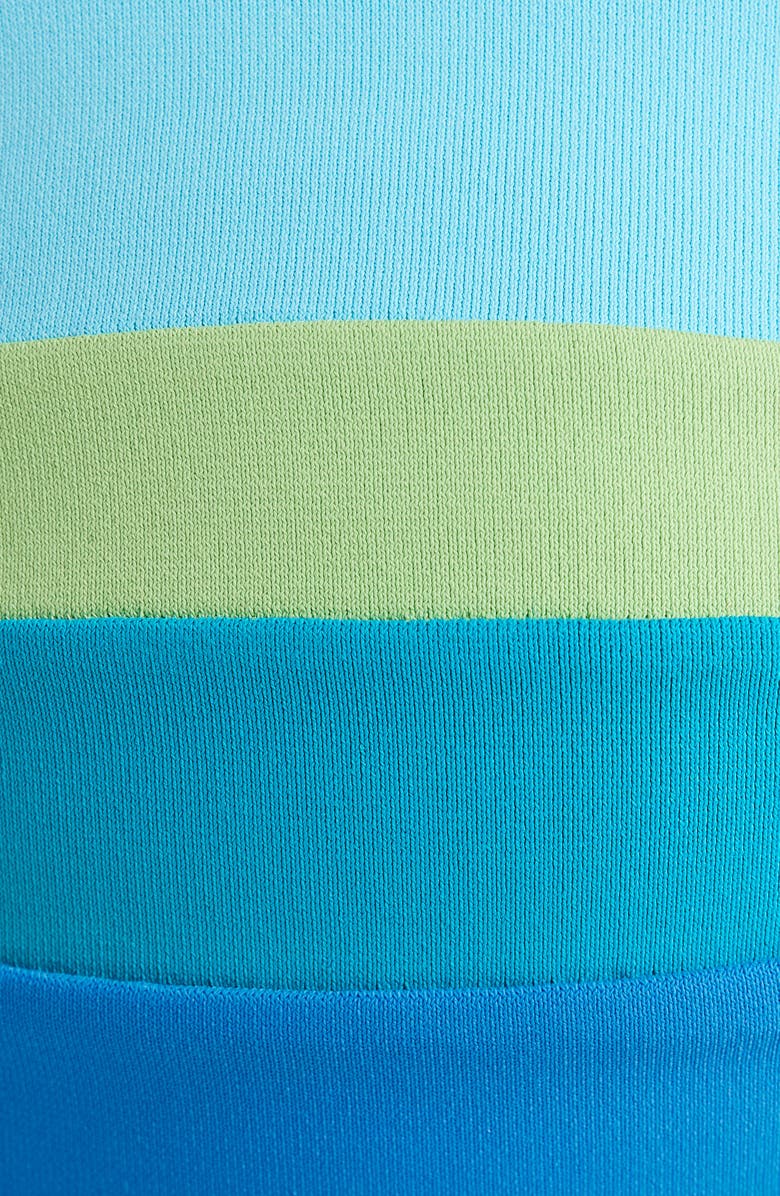 Robin Piccone Keeley Bandeau Bikini Top, Alternate, color, Cool