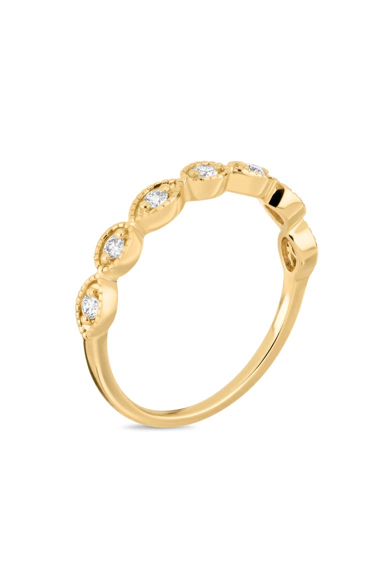 18K Gold Icon Diamond Stackable Ring (Online Trunk Show), Alternate, color, 18K YELLOW GOLD/ DIAMOND