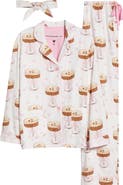 PJ Salvage Print Flannel Pajamas