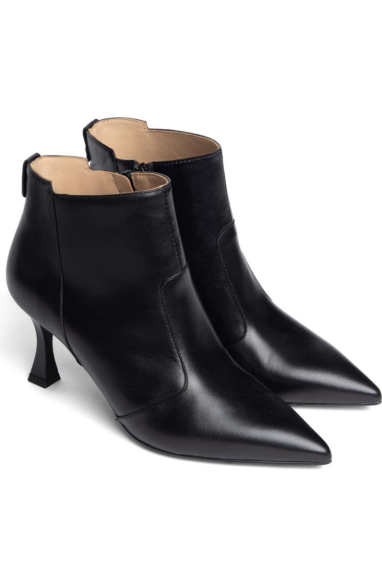 NeroGiardini Mid Heel Dress Bootie, Alternate, color, Black