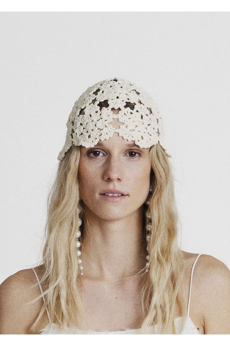 Vintage Headpiece Bridal, Main, color, Cream