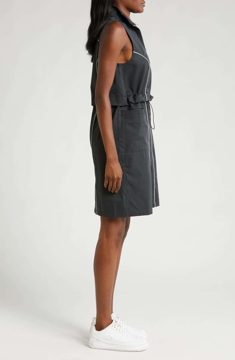 Nike Street Sleeveless Dress, Alternate, color, Black/ Light Pumice/ White