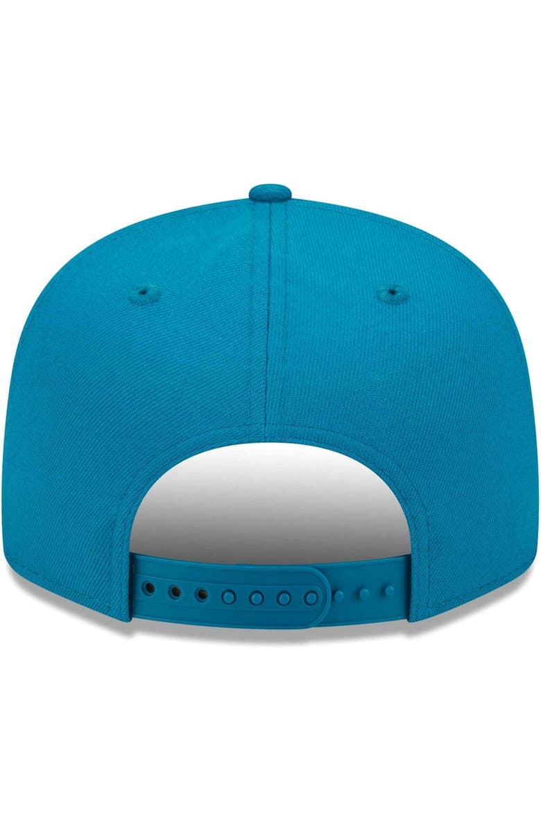 New Era Men's New Era Teal Jacksonville Jaguars Main Script 9FIFTY Snapback Hat, Alternate, color, Teal