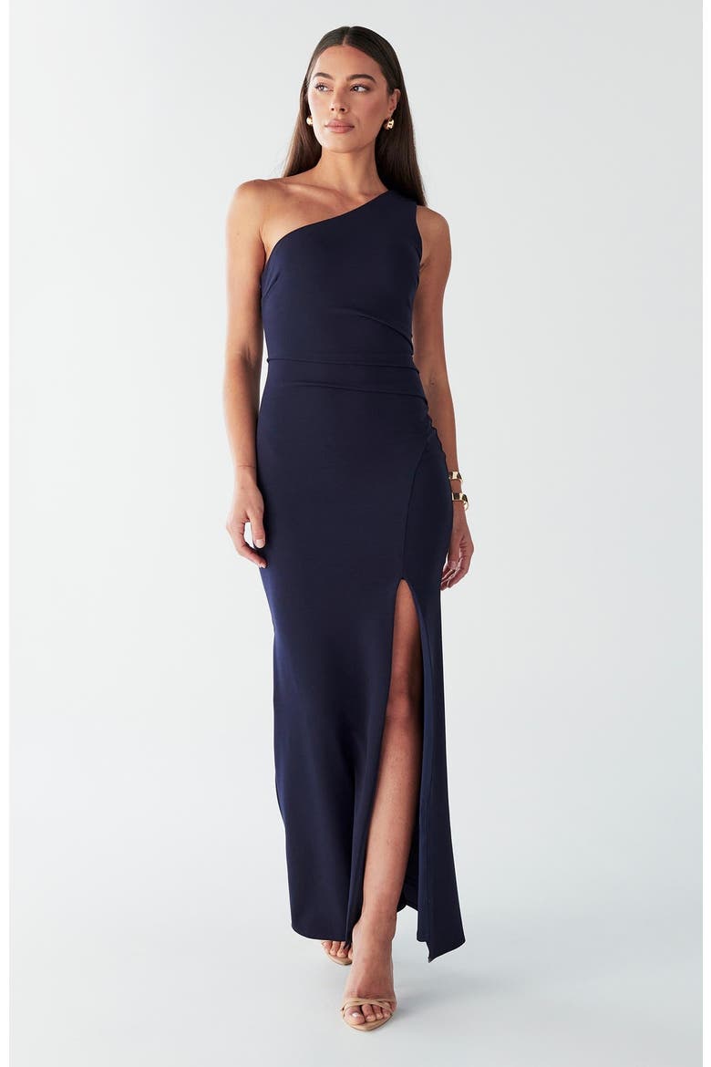 Letty Maxi Dress, Alternate, color, Navy Blue