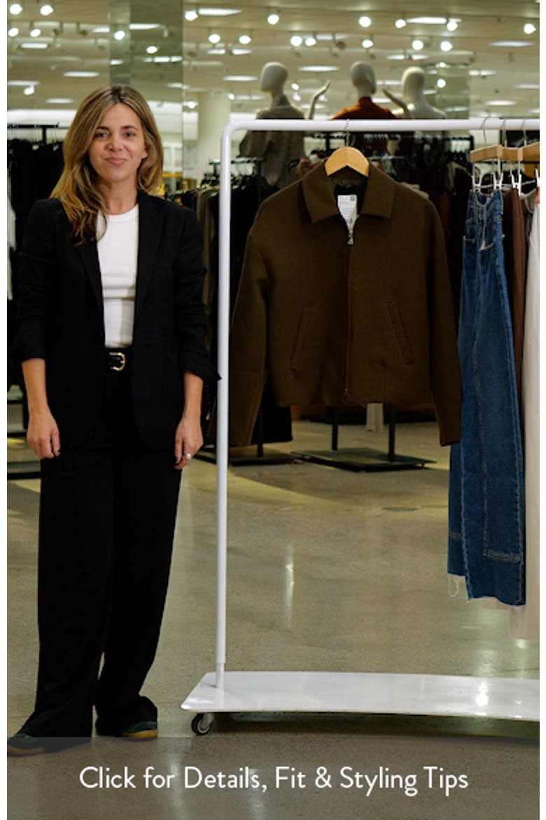 Front Zip Bomber Jacket video