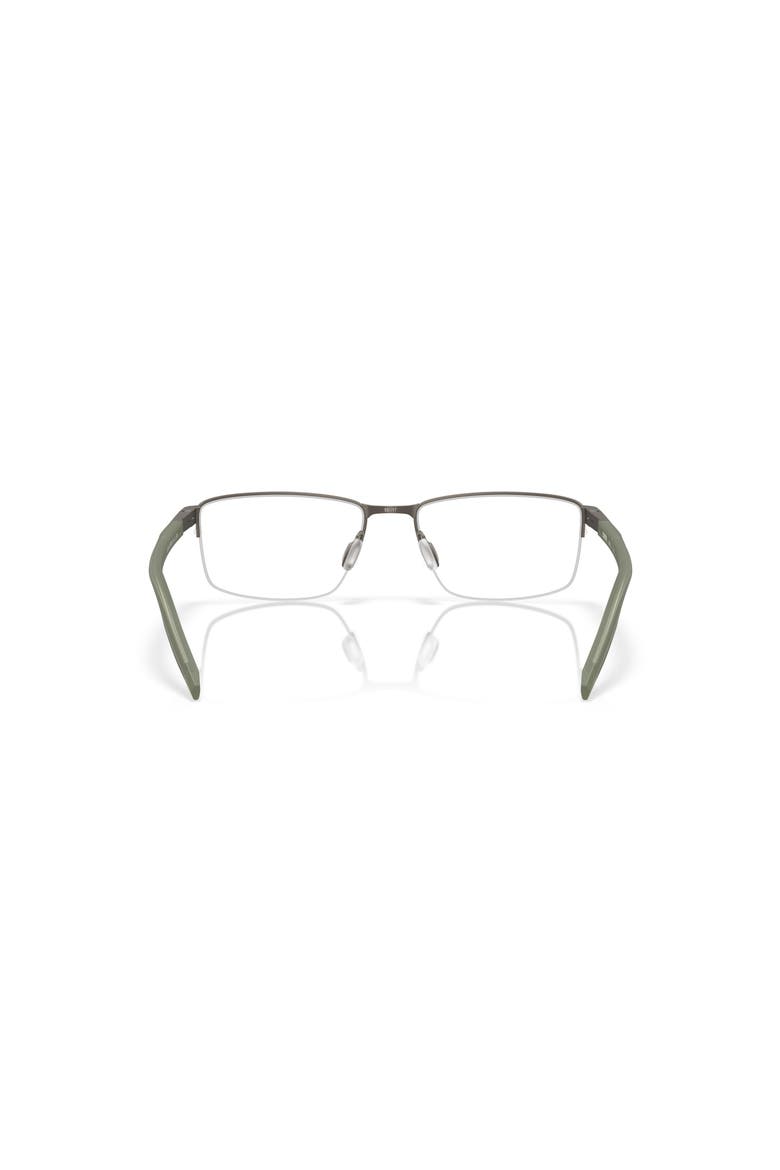 57mm Rectangle optical glasses, Alternate, color, Grey