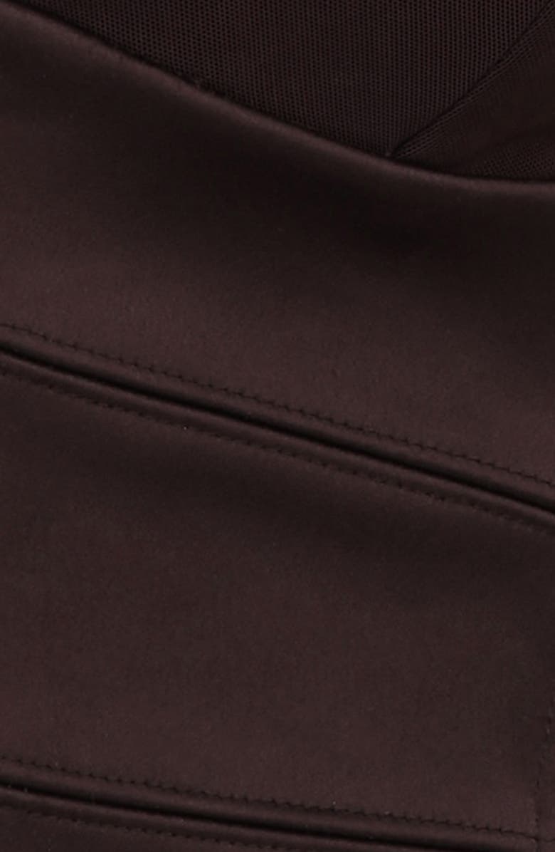 HOUSE OF CB Lia Dark Cherry Corset Top, Alternate, color, Dark Cherry