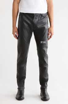 RtA Bryant Faux Leather Skinny Pants