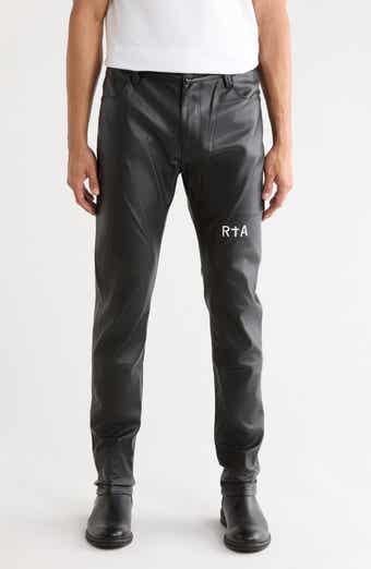 RtA Bryant Faux Leather Skinny Pants