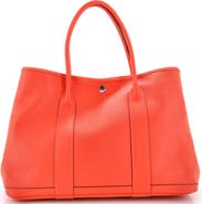 Pre-Owned Hermes Garden Party Tote Leather 36