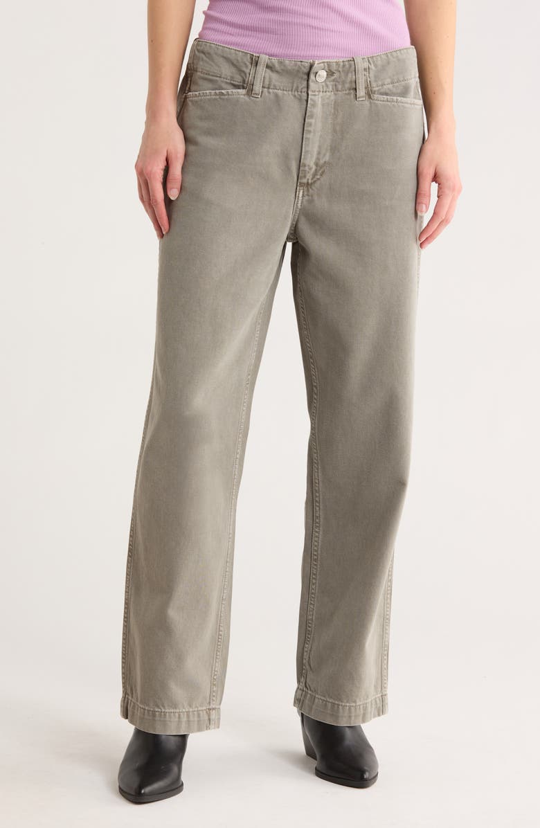 Re/Done The Slacker Jeans, Main, color, Washed Herbe