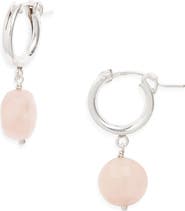 Nashelle Lucia Quartz Huggie Earrings