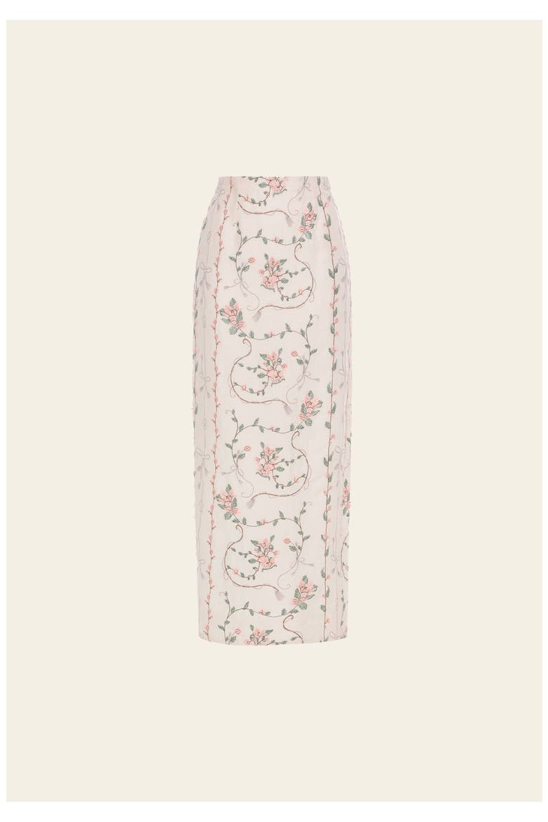 Lirica Navegante Maxi Skirt, Main, color, Ivory