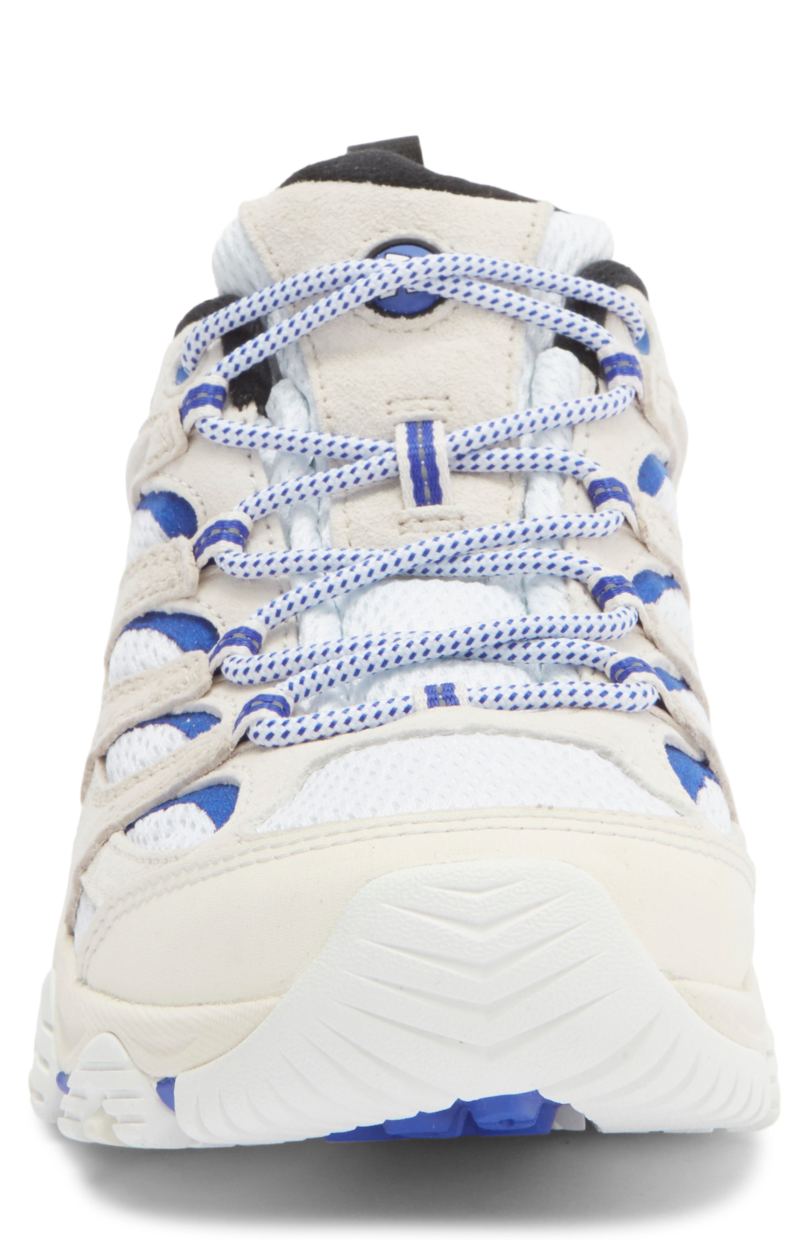 Merrell Moab 3 Hiking Shoe, Alternate, color, White/ Sapphire