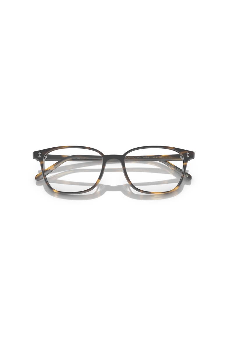 53mm Square optical glasses, Alternate, color, Brown