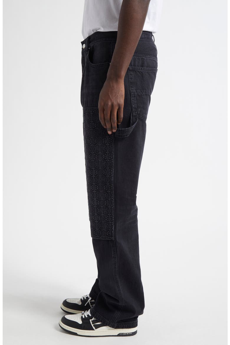 Debosseed MA Quad Carpenter Jeans, Alternate, color, VINTAGE BLACK