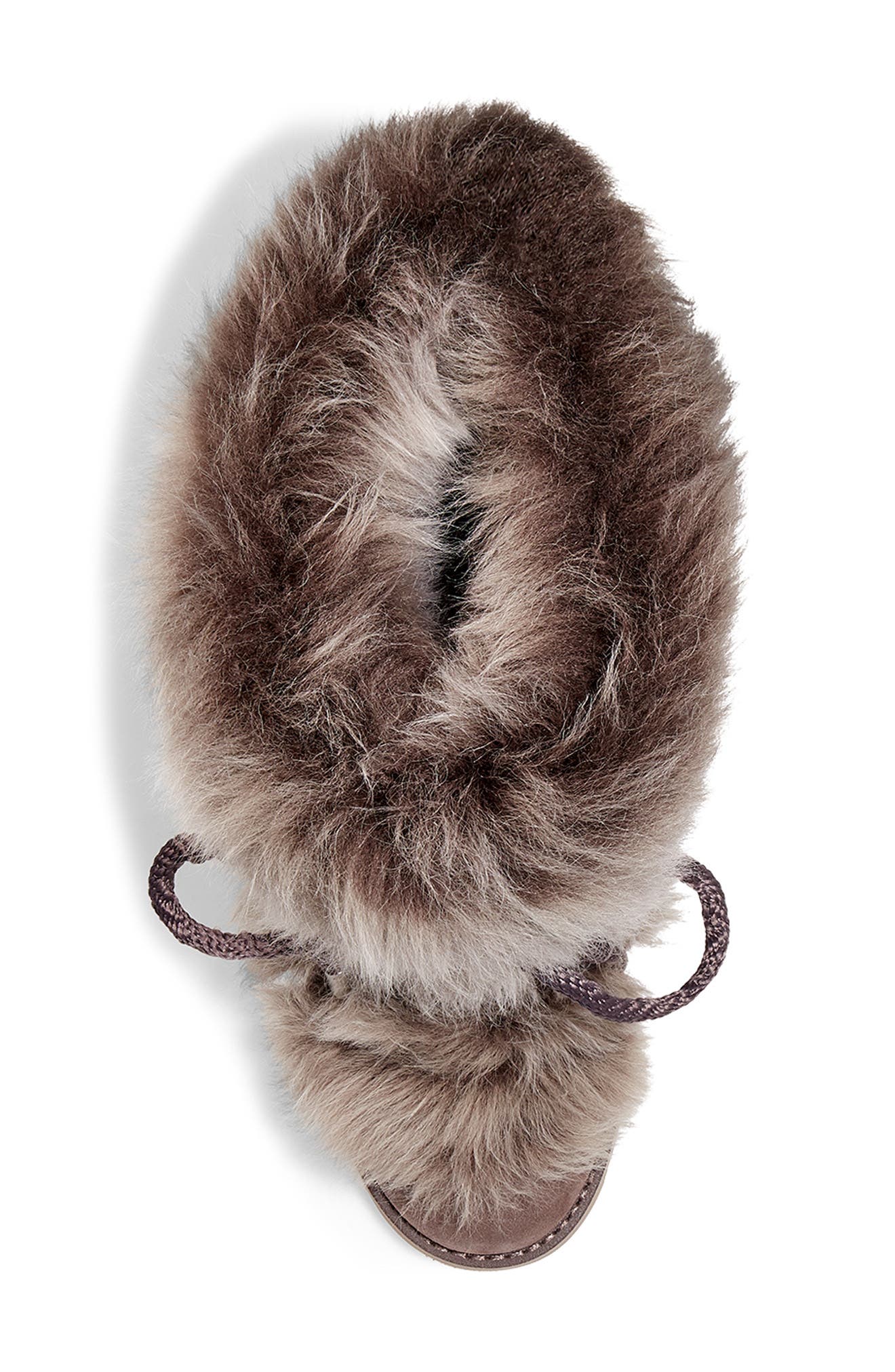 UGG<sup>®</sup> Classic Posh Short Genuine Shearling Boot, Alternate, color, 