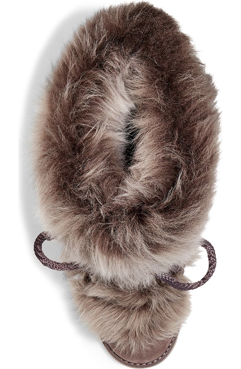 UGG<sup>®</sup> Classic Posh Short Genuine Shearling Boot, Alternate, color,