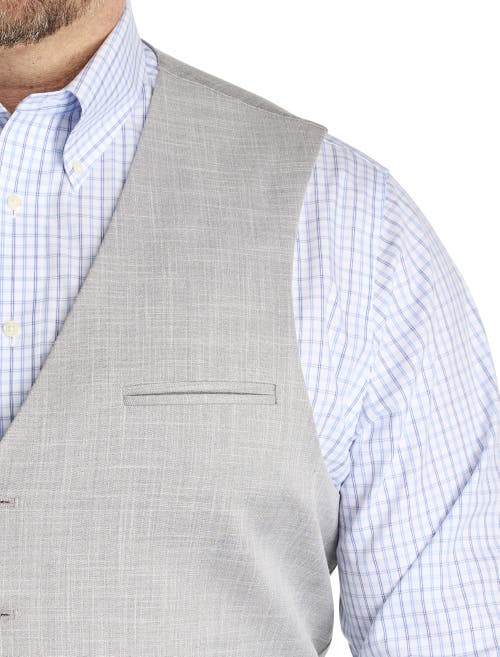 Oak Hill By Dxl Big & Tall Textured Vest